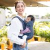 Porte bébé Flip 4 en 1 Navy Floral Infantino Ambiance 2