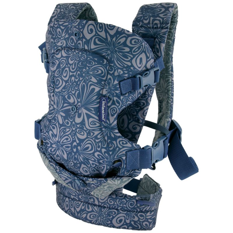 Porte bébé Flip 4 en 1 Navy Floral Infantino Produit 1