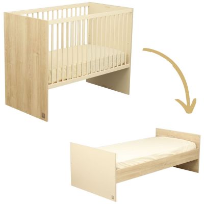 Lit bébé transformable Mélinée (60 x 120 cm) Sauthon mobilier