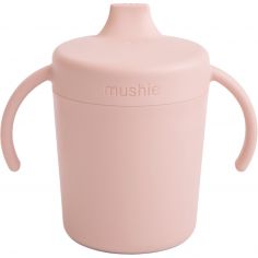Tasse d'apprentissage en silicone Blush - Mushie
