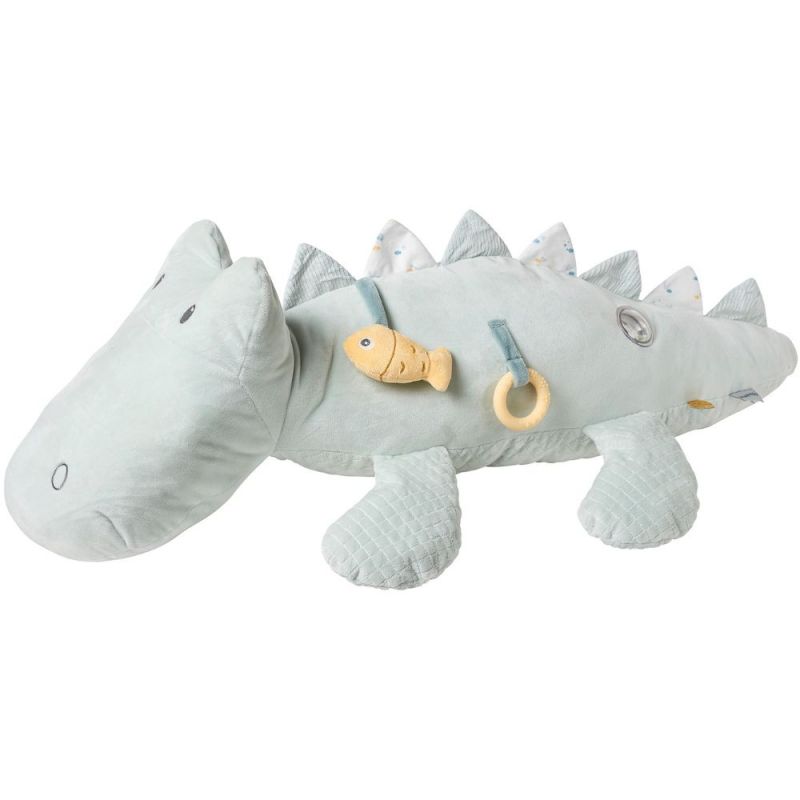 Peluche d'activités Roméo le crocodile (90 cm) Nattou