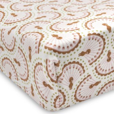 Housse de matelas à langer en jersey Soft Plumes (50 x 70 cm) Jollein
