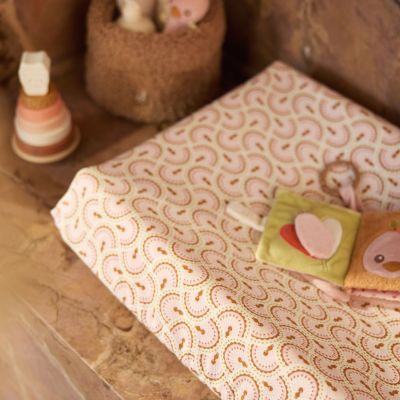 Housse de matelas à langer en jersey Soft Plumes (50 x 70 cm)