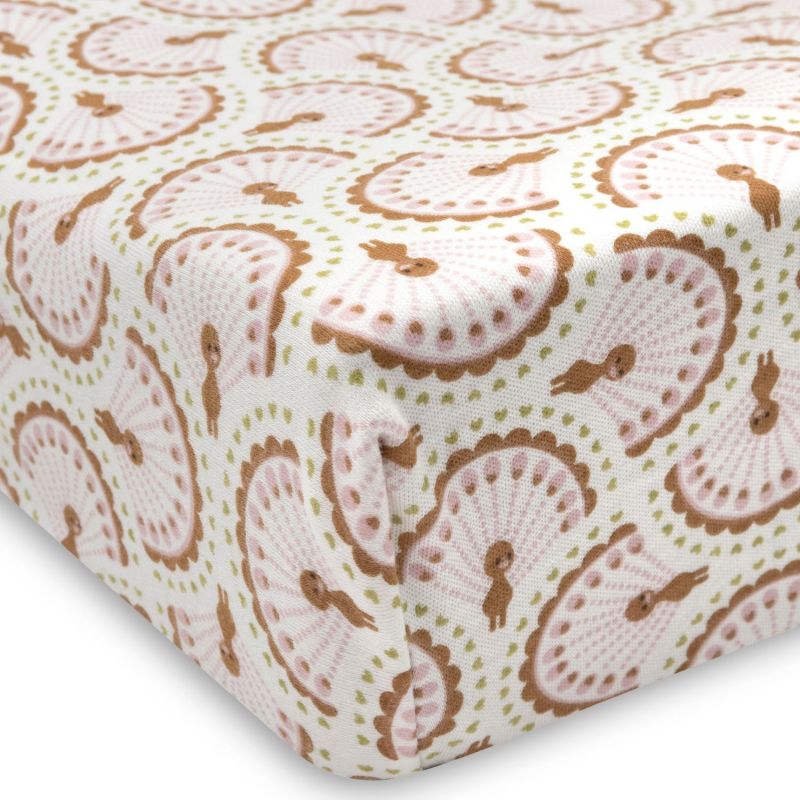 Housse de matelas à langer en jersey Soft Plumes (50 x 70 cm) Jollein Produit 1