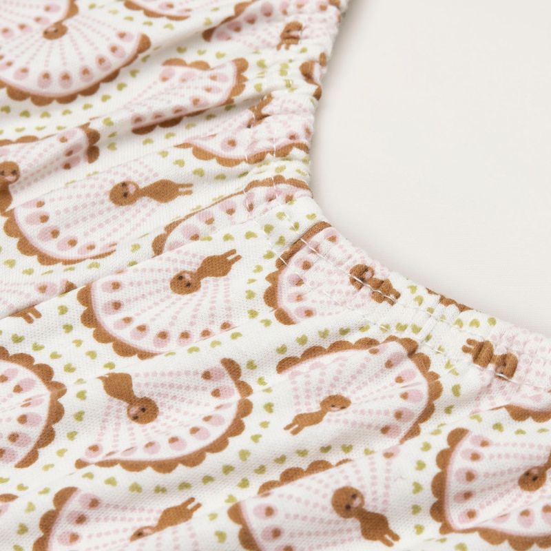 Housse de matelas à langer en jersey Soft Plumes (50 x 70 cm) Jollein Produit 5