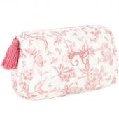 Trousse de toilette Toile de Jouy