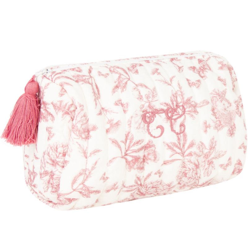 Trousse de toilette Toile de Jouy Tartine et Chocolat Produit 1