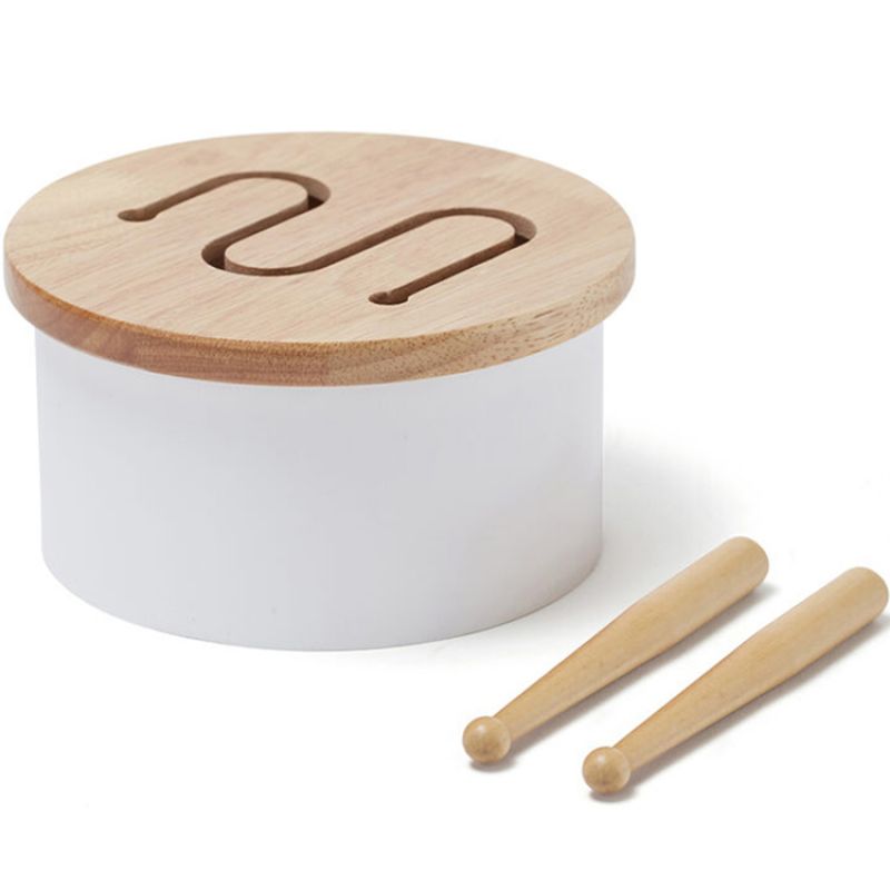 Mini tambour blanc Kid's Concept