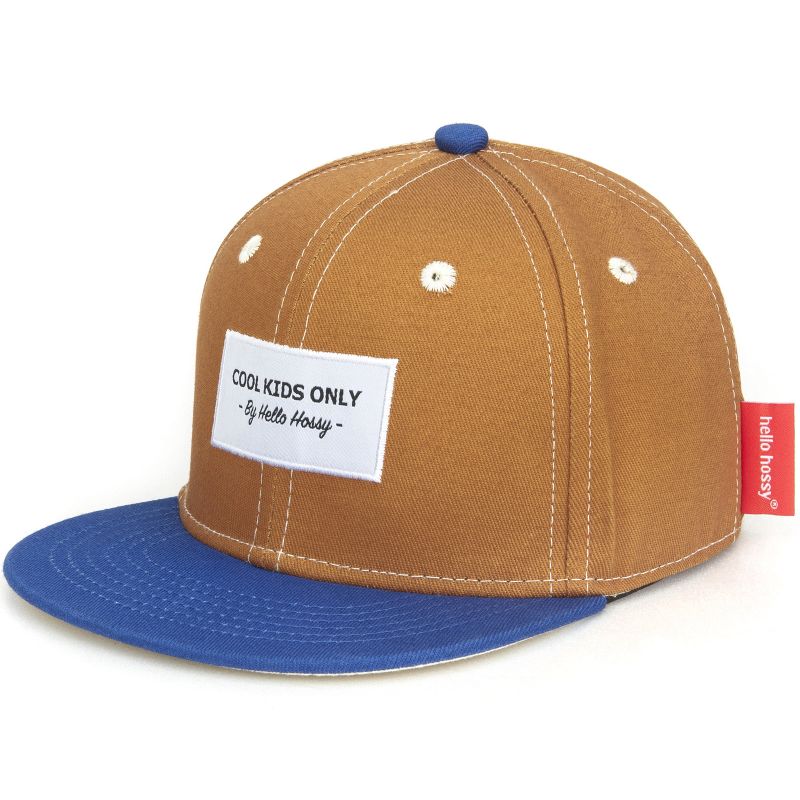 Casquette camel et bleu Caramel (9-18 mois) Hello Hossy