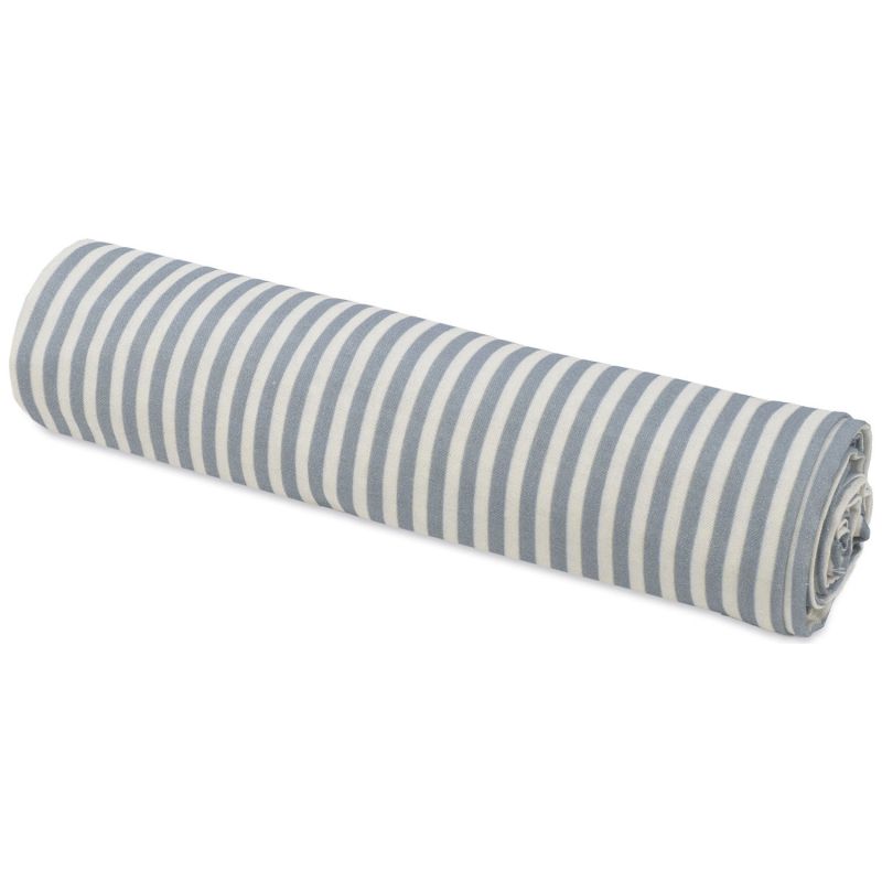 Drap housse pour nacelle Vichy et Lange Praliné Rayures Matcha Walking Mum Produit 1