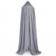 Ciel de lit voile moustiquaire gris anthracite  par Jollein