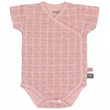 Body manches courtes Poppy Red (2-4 mois)  par Snoozebaby