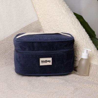 Vanity Gaspard Velours Marine Hindbag