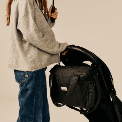 Sac à langer Middle Noir BEBEL