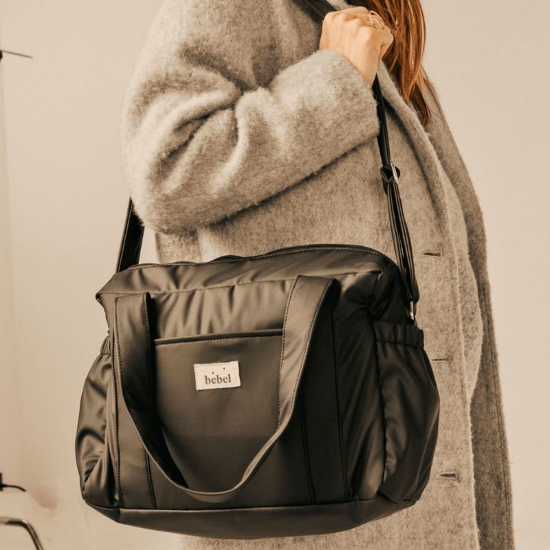 Sac à langer Middle Noir BEBEL Ambiance 2