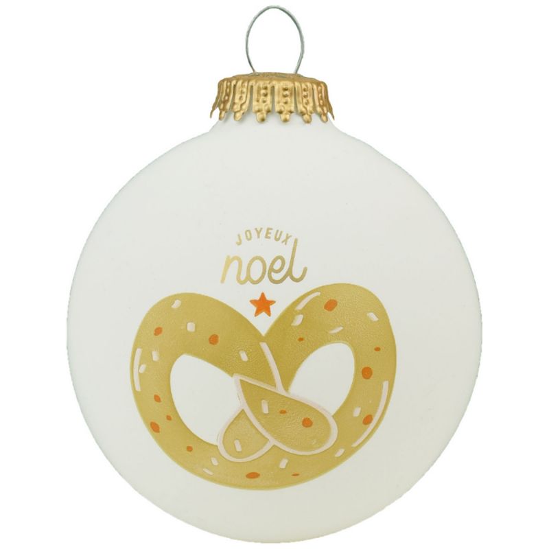 Boule de Noël Bretzel Noël Gourmand Baubels Produit 1