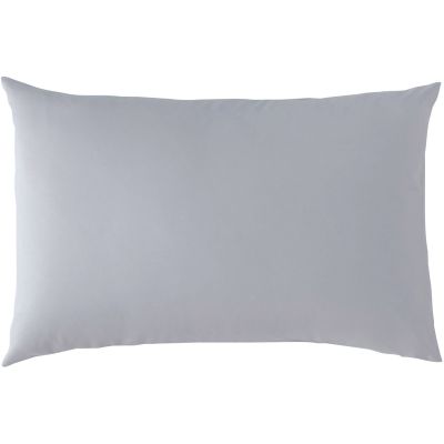 Taie d'oreiller en coton bio gris perle (40 x 60 cm) P'tit Basile