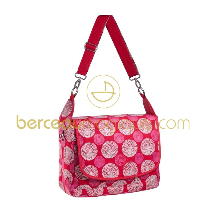 Sac à langer mallette Gold rouge Lässig