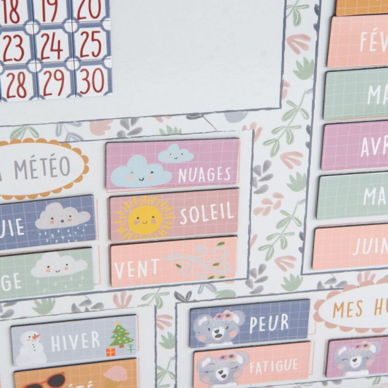 Calendrier éducatif magnétique koala Amadeus Les Petits Produit 2