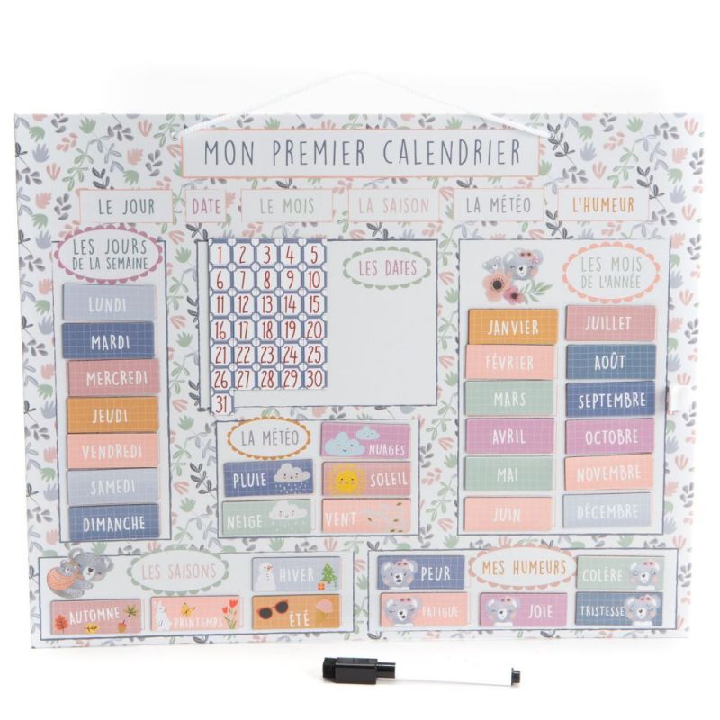 Calendrier éducatif magnétique koala Amadeus Les Petits Produit 3