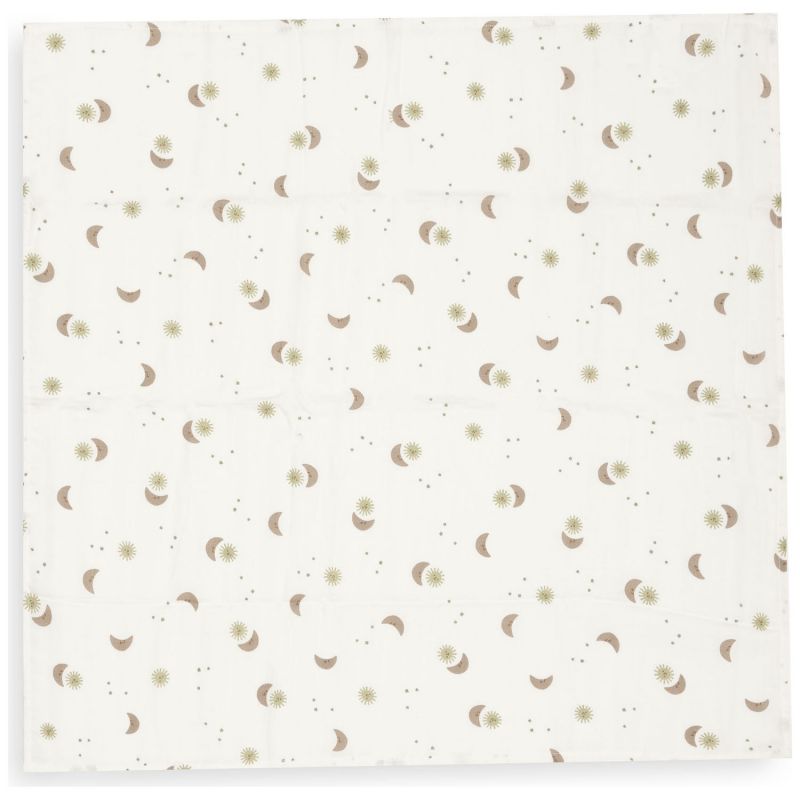 Lot de 3 langes en gaze de coton Over the Moon (70 x 70 cm) Jollein Produit 3