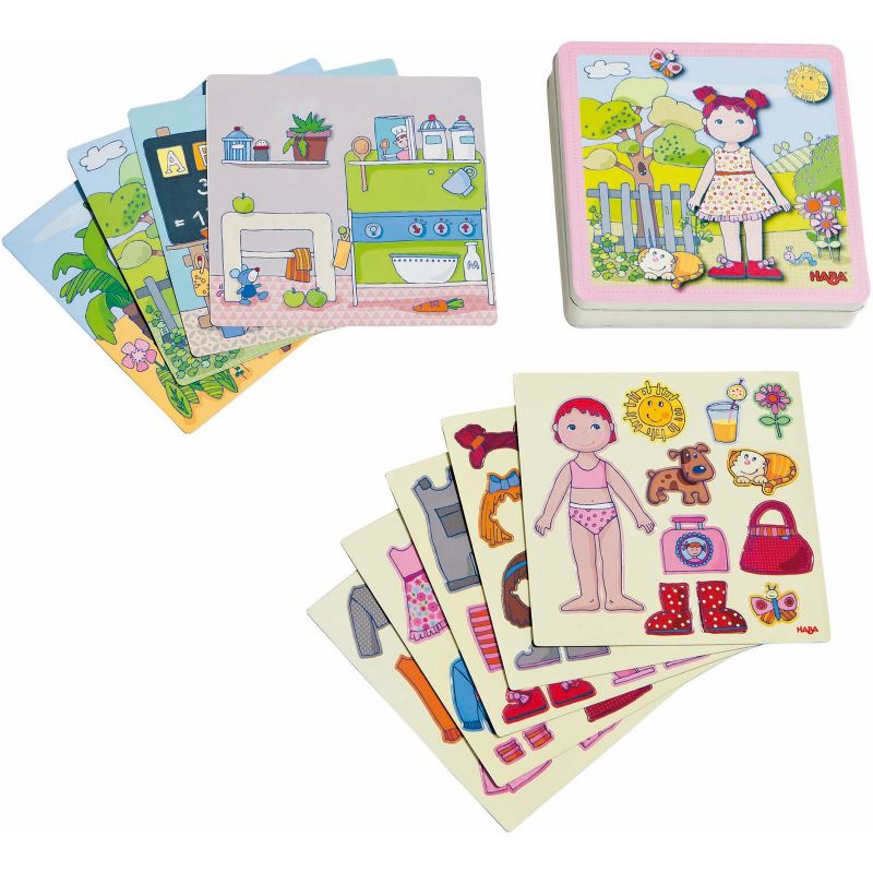 Jeu magnétique Poupée Lilli à habiller (54 pièces) Haba