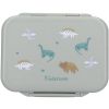Lunch box inox 2 compartiments Dino vert Kidzroom Produit 1