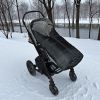 Chancelière thermique pour poussette SANDY noir et gris Kaiser Ambiance 2