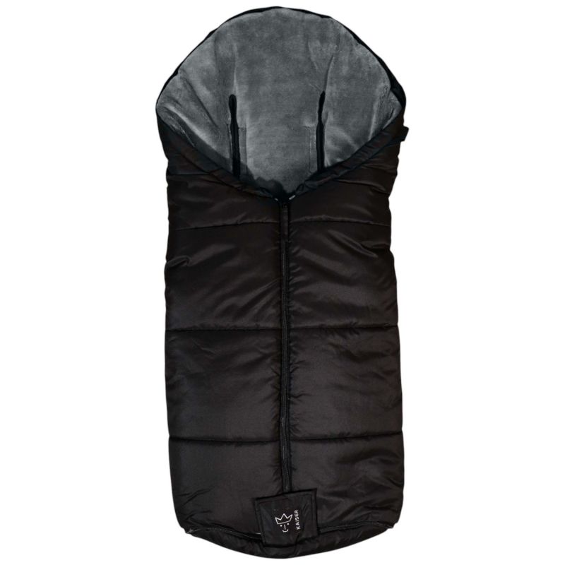 Chancelière thermique SANDY noir et gris  pour poussette Kaiser Produit 1