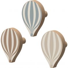 Lot de 3 patères Montgolfière - Cam Cam Copenhagen