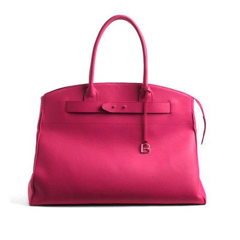 Sac à langer Le Montaigne cuir pivoine  Angelcare
