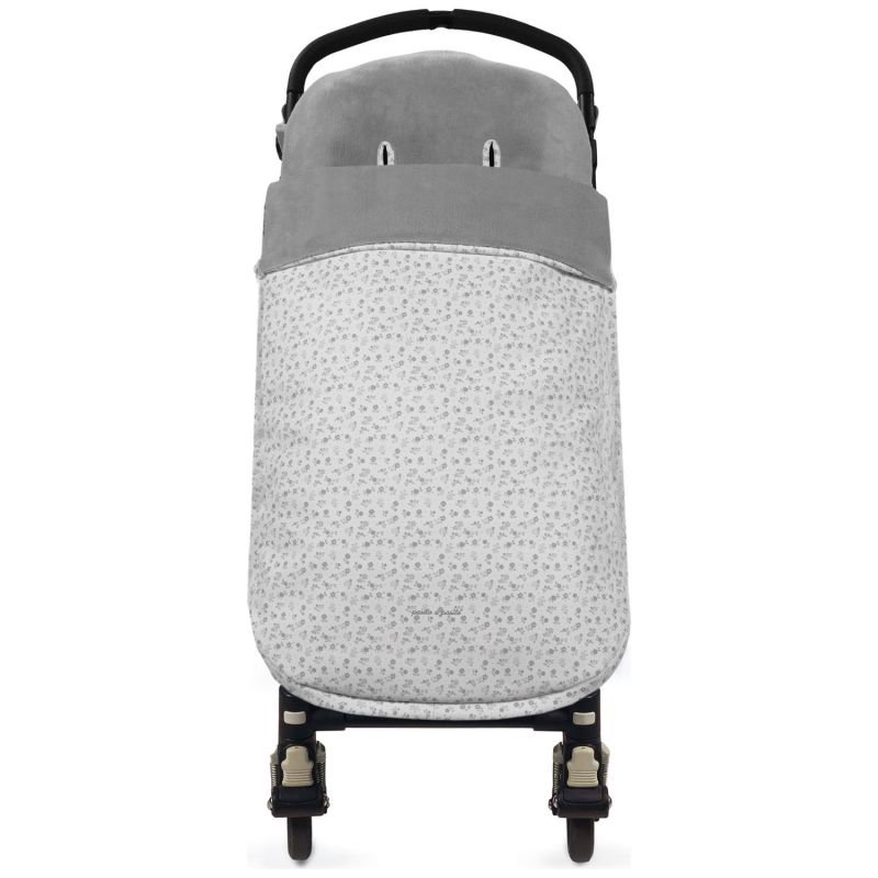 Chancelière hiver Little Bloom Fleurs Gris (TOG 3,5) Pasito a pasito Produit 1