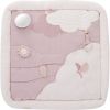 Tapis d'éveil ouatiné soft boa avec arche de jeux rose  par Combelle