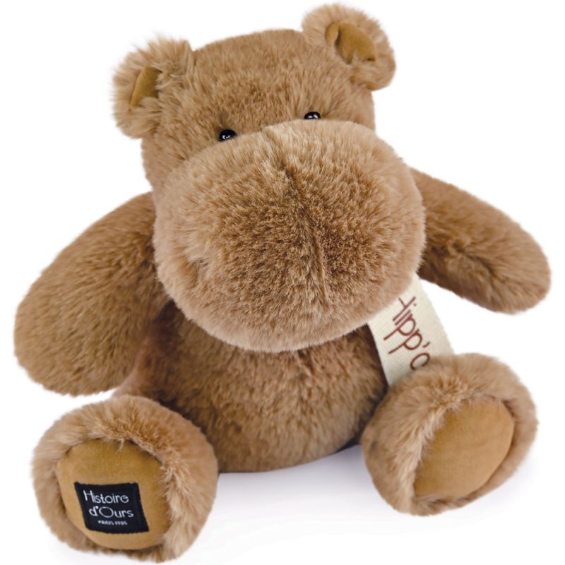 Peluche L'Hippo chocolat chaud (25 cm) Histoire d'Ours