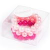 Set bracelets perles Rose  par Ratatam