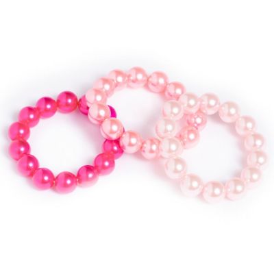 Set bracelets perles Rose  par Ratatam