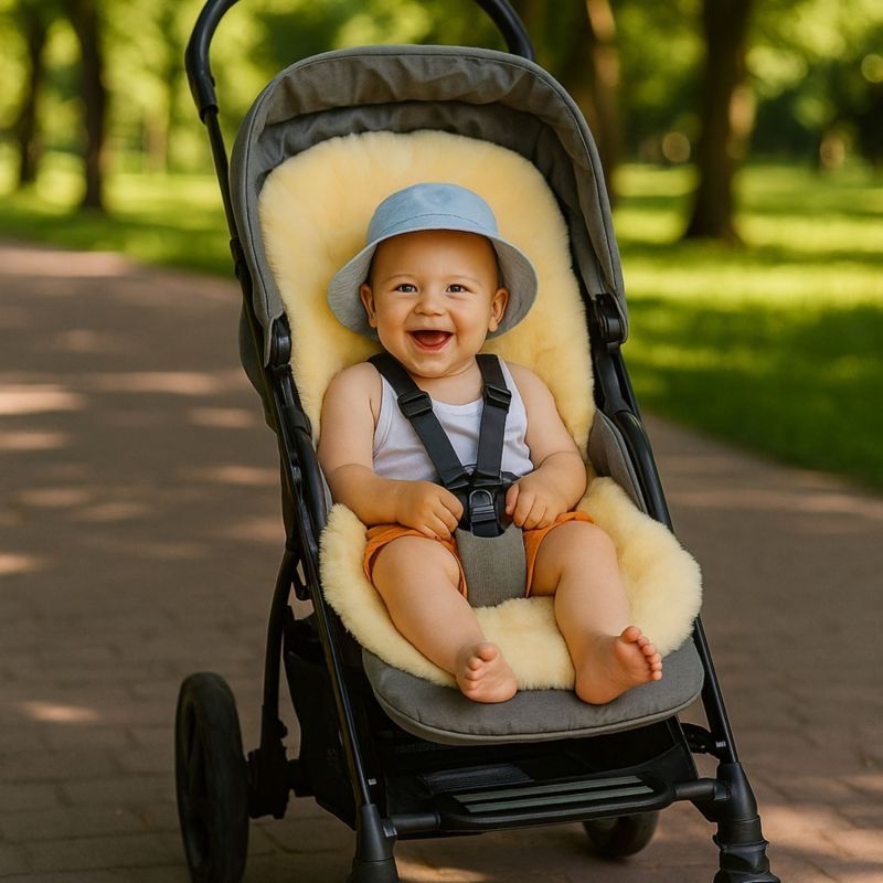 Chancelière thermique SHEEP anthracite pour poussette Kaiser Ambiance 3