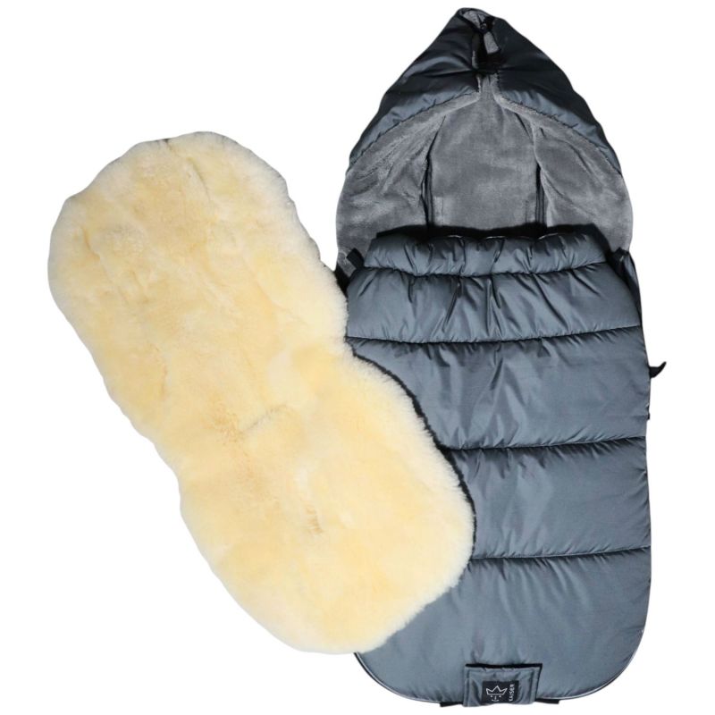 Chancelière thermique pour poussette SHEEP anthracite Kaiser Produit 5
