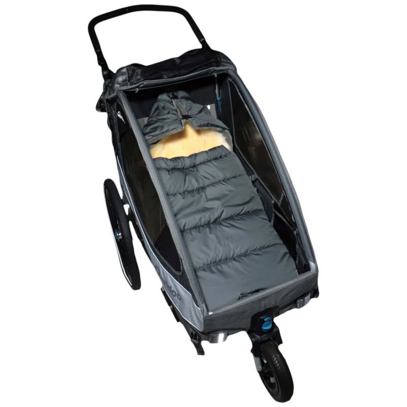 Chancelière thermique pour poussette SHEEP anthracite Kaiser Produit 8