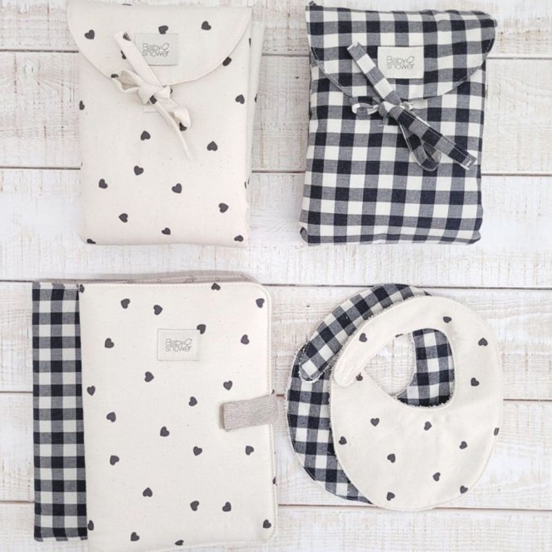 Protège carnet de santé Knot Rock & Love Babyshower Ambiance 3