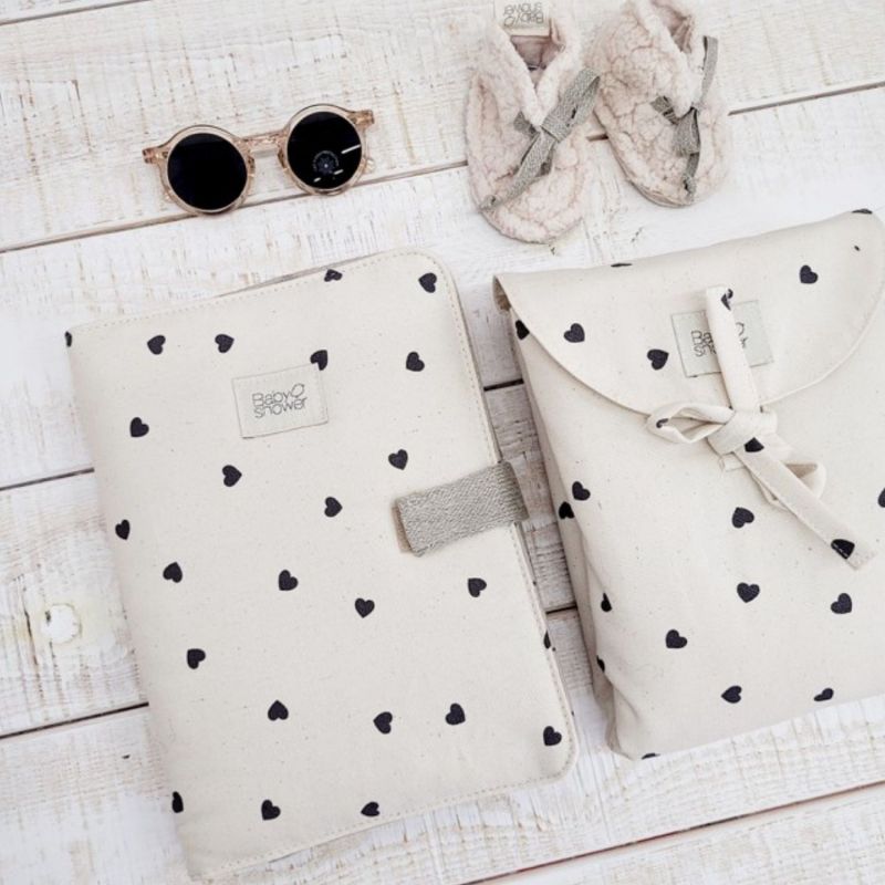 Protège carnet de santé Knot Rock & Love Babyshower Ambiance 4