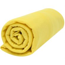 Drap housse en coton bio jersey extensible jaune or (60 x 120 cm)  par P'tit Basile