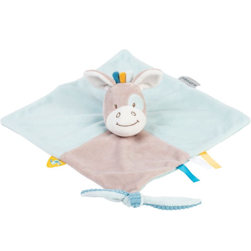 Doudou attache sucette Tim le cheval Tim & Tiloo Nattou