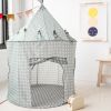Tente de jeu en tissu recyclé Vichi Bleu 3 sprouts Ambiance 3