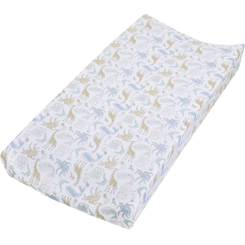 Housse de matelas à langer en coton Natural History (84 x 43 cm) aden + anais