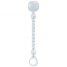 Attache sucette silicone Colour Essence bleu - Suavinex