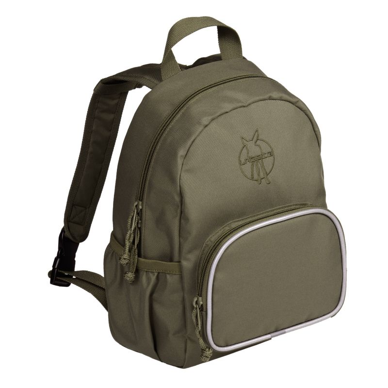 Mini sac à dos uni vert olive  (27 cm) Lässig