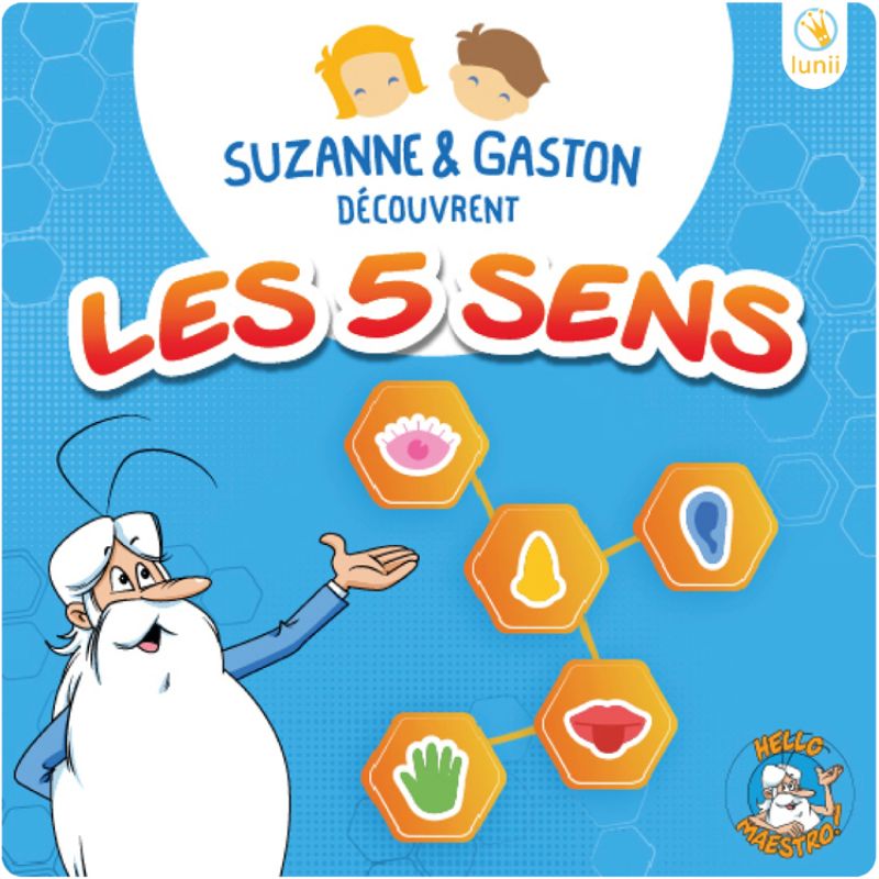 10 histoires interactives les 5 sens (3 ans et +) Lunii Produit 1 grande taille