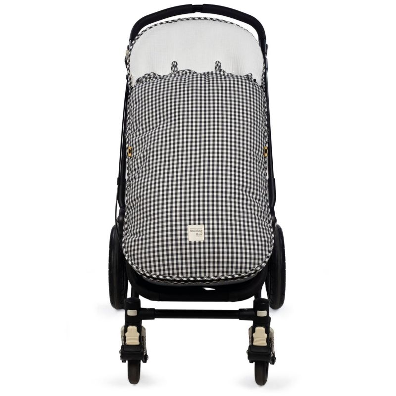 Chancelière Été I Love Vichy Noir Walking Mum Produit 1