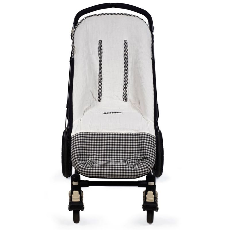 Chancelière Été I Love Vichy Noir Walking Mum Produit 3